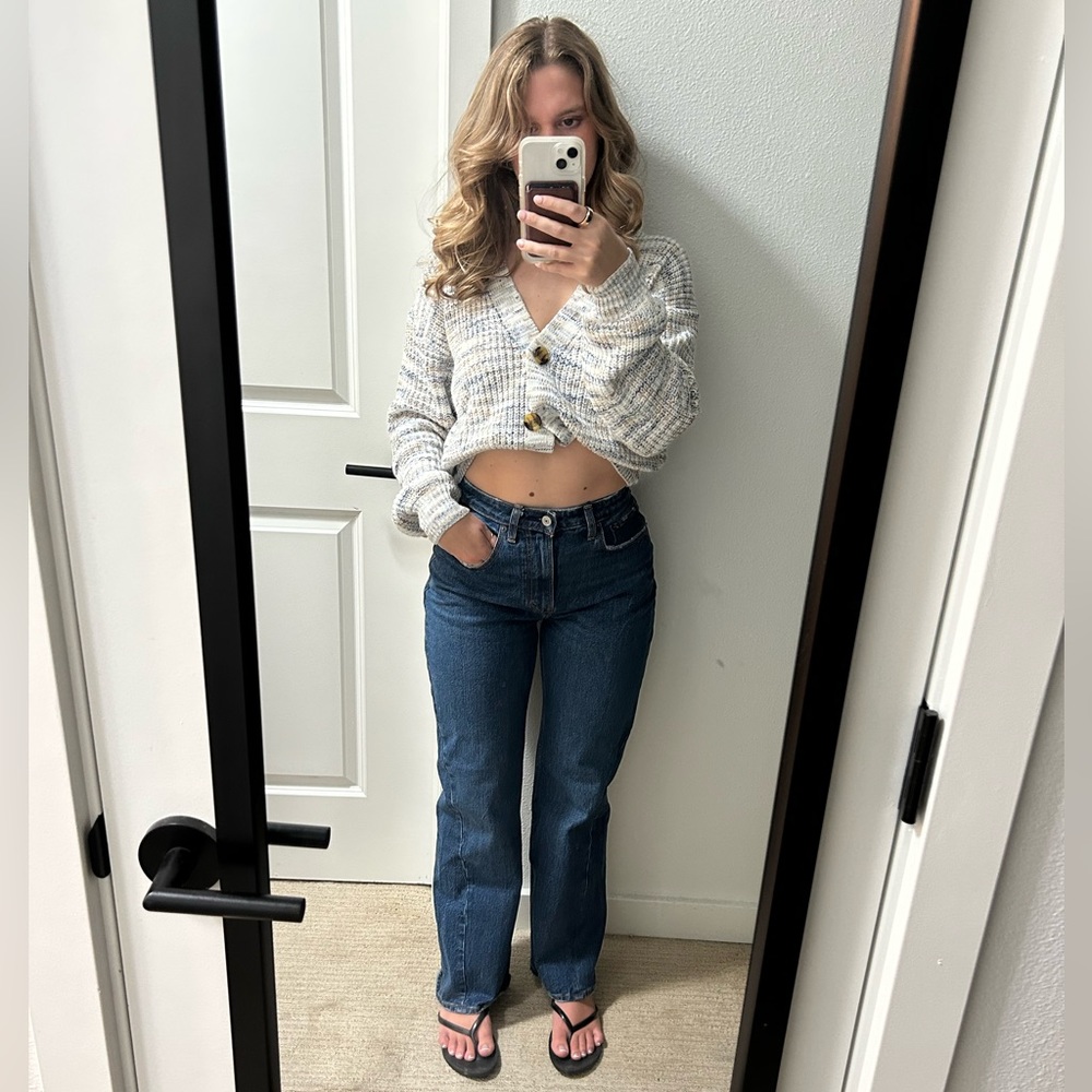 Abercrombie wide leg Jeans
